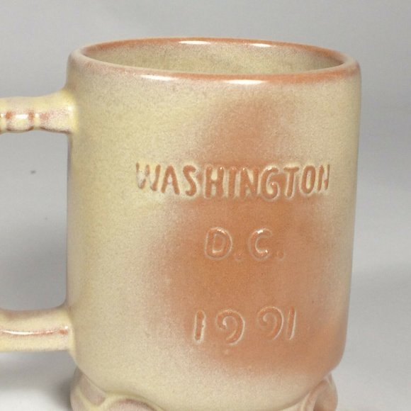 Frankoma Mug Desert ACGPOMS Sandy Color Osteopathi - Picture 3 of 7